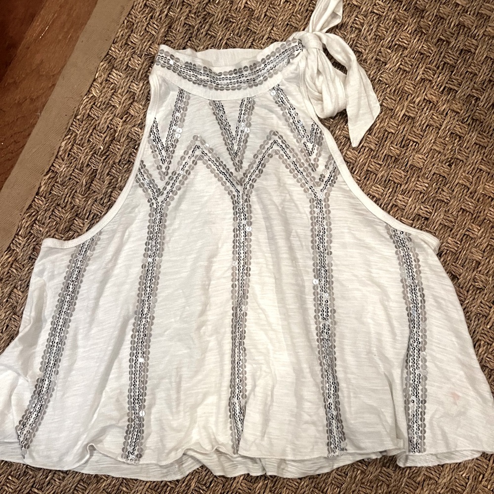 Free people sequined tank